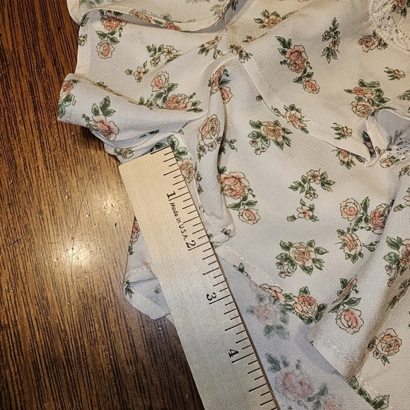 Kirious Los Angeles Floral Lightweight Shorts Women's Size Medium - Picture 6 of 10